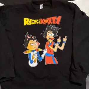 Rick and morty X Dragon ball Z